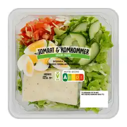 Dekamarkt Groene salade komkommer & tomaat aanbieding