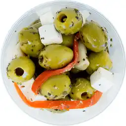 Dekamarkt DekaMarkt Olijven met zachte kaas aanbieding