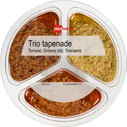 Dekamarkt DekaMarkt Tapenade trio aanbieding