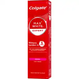 Dekamarkt Colgate Tandpasta max white expert aanbieding