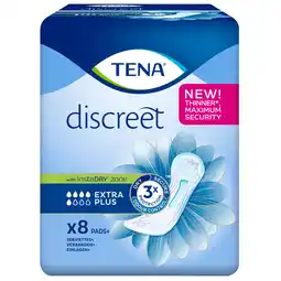 Dekamarkt Tena Lady discreet verband extra plus aanbieding