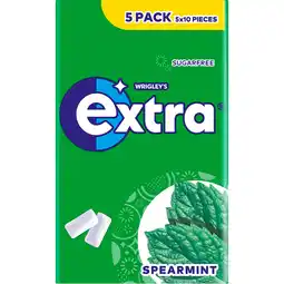 Dekamarkt Extra Spearmint 5-pack aanbieding