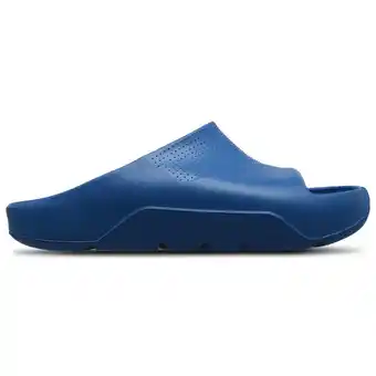 Foot Locker Jordan Post Slide Slippers en Sandalen Kinder - Blauw - Maat 36 - Plastic aanbieding
