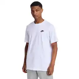 Foot Locker Nike Club T-shirts Heren - Wit - Maat S aanbieding