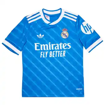 Foot Locker Adidas Real Madrid Truien/Replica's Kinder - Blauw - Maat 135 - 140 CM - Poly Jersey aanbieding
