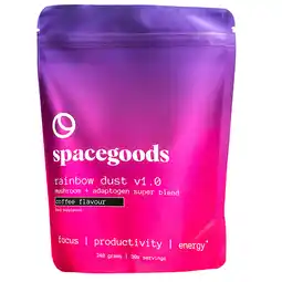 Holland & Barrett Spacegoods Rainbow Dust Koffiesmaak - 240g aanbieding