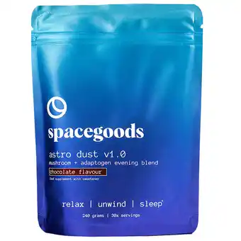 Holland & Barrett Spacegoods Astro Dust Mushroom Evening Blend Chocoladesmaak - 240g aanbieding