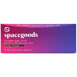 Holland & Barrett Spacegoods Rainbow Dust Koffiesmaak - 7x8 sachets aanbieding