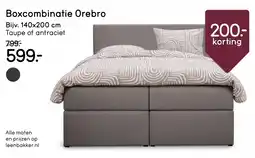Leen Bakker Boxcombinatie Orebro aanbieding