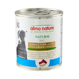 Zooplus 290g Skipjack Tonijn & Kabeljauw Almo Nature HFC Hondenvoer nat aanbieding