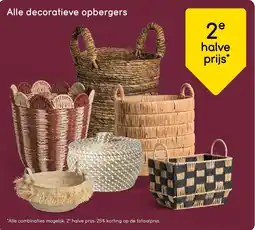Leen Bakker Alle decoratieve opbergers aanbieding