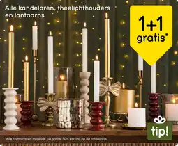 Leen Bakker Alle kandelaren, theelichthouders en lantaarns aanbieding