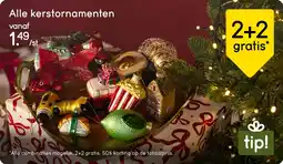 Leen Bakker Alle kerstornamenten aanbieding