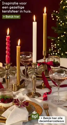 Leen Bakker Inspiratie voor een gezellige kerstsfeer in huis. aanbieding