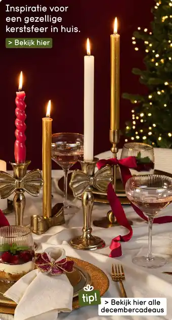 Leen Bakker Inspiratie voor een gezellige kerstsfeer in huis. aanbieding