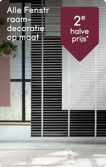 Leen Bakker Alle Fenstr raamdecoratie op maat aanbieding