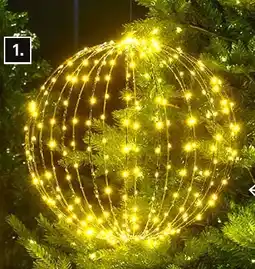 Karwei Kerstverlichting bal aanbieding