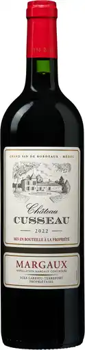 Wijnvoordeel Château Cusseau Margaux aanbieding