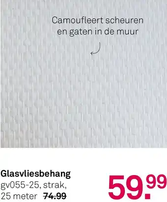 Karwei Glasvliesbehang aanbieding
