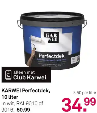 Karwei KARWEI Perfectdek aanbieding