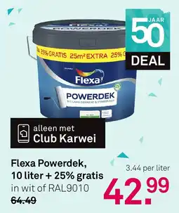 Karwei Flexa Powerdek aanbieding