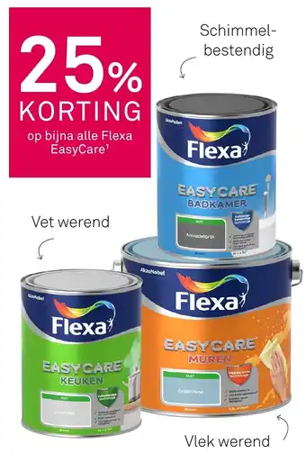 Karwei Op bijna alle Flexa EasyCare¹ aanbieding