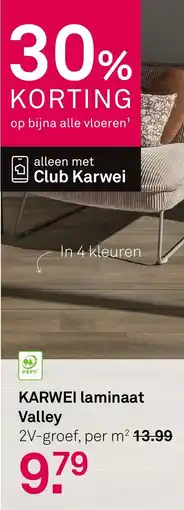 Karwei KARWEI laminaat Valley aanbieding