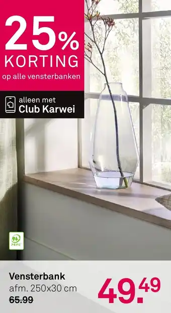 Karwei Vensterbank aanbieding
