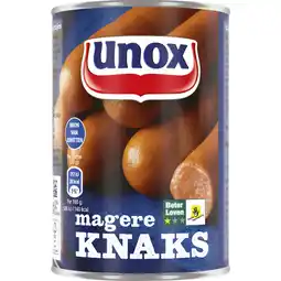 Dekamarkt Unox Knaks mager aanbieding