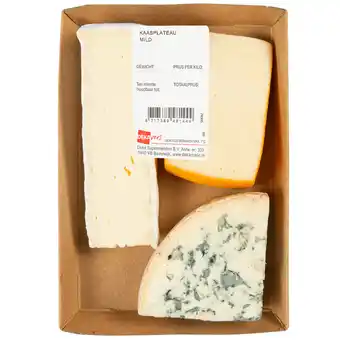 Dekamarkt DekaVers Kaasplateau voordeel mild aanbieding
