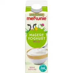 Dekamarkt Melkunie Magere yoghurt mild aanbieding