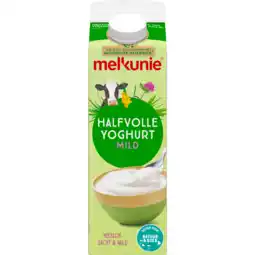 Dekamarkt Melkunie Halfvolle yoghurt mild aanbieding