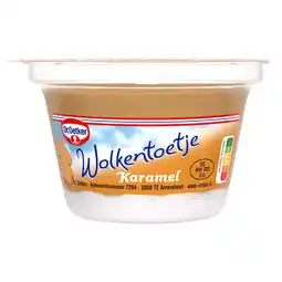 Dekamarkt Dr. Oetker Wolkentoetje karamel aanbieding