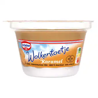 Dekamarkt Dr. Oetker Wolkentoetje karamel aanbieding