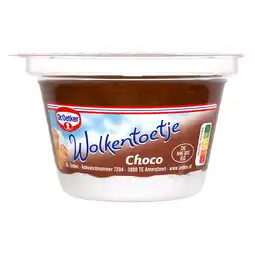 Dekamarkt Dr. Oetker Wolkentoetje chocolade aanbieding