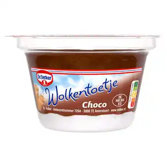 Dekamarkt Dr. Oetker Wolkentoetje chocolade aanbieding
