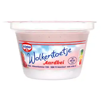 Dekamarkt Dr. Oetker Wolkentoetje aardbei aanbieding
