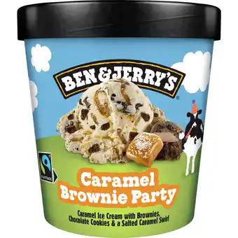 Dekamarkt Ben & Jerry's Caramel brownie party aanbieding