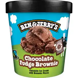 Dekamarkt Ben & Jerry's Chocolate fudge brownie aanbieding