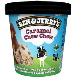 Dekamarkt Ben & Jerry's Caramel chew chew aanbieding