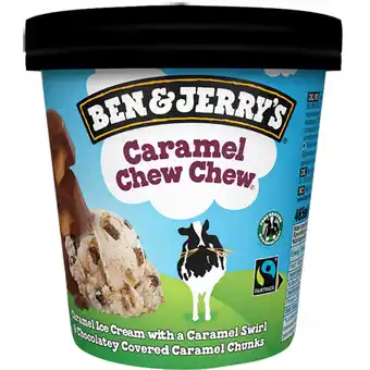 Dekamarkt Ben & Jerry's Caramel chew chew aanbieding