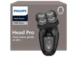 MediaMarkt Philips Hs5980/15 Philips Series 5000 Headshaver Scheerapparaat Zwart aanbieding