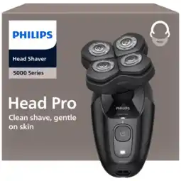 MediaMarkt Philips Hs5980/15 Philips Series 5000 Headshaver Scheerapparaat Zwart aanbieding