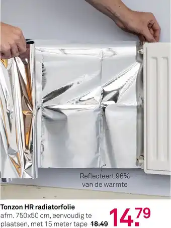 Karwei Tonzon HR radiatorfolie aanbieding