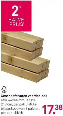 Karwei Geschaafd vuren voordeelpak aanbieding