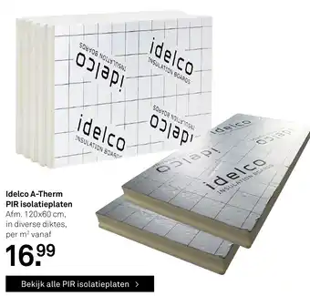Karwei Idelco A-Therm PIR isolatieplaten aanbieding