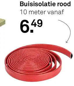 Karwei Buisisolatie rood aanbieding
