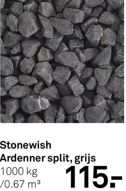Karwei Stonewish Ardenner split, grijs aanbieding