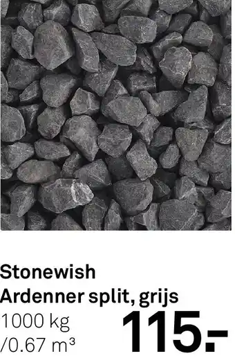 Karwei Stonewish Ardenner split, grijs aanbieding
