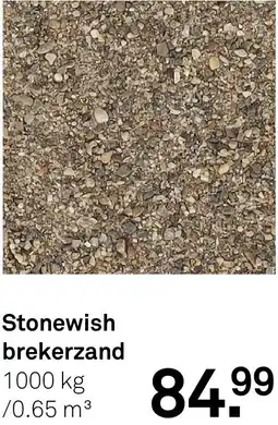 Karwei Stonewish brekerzand aanbieding